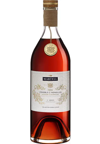 Martell Vignoble C. Mongillon Grande Champagne 1989